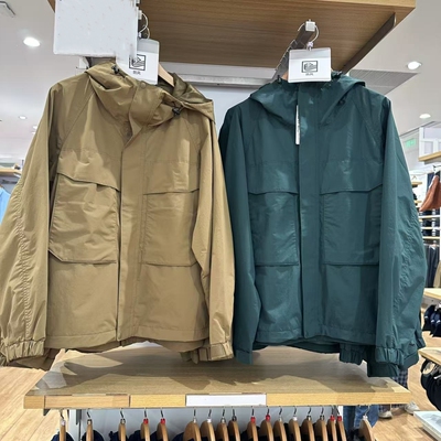 情侣款廓形工装防风夹克478231