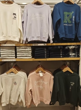 岛国出品 秋季男童女童卡通印花圆领卫衣 465000/474387/471196