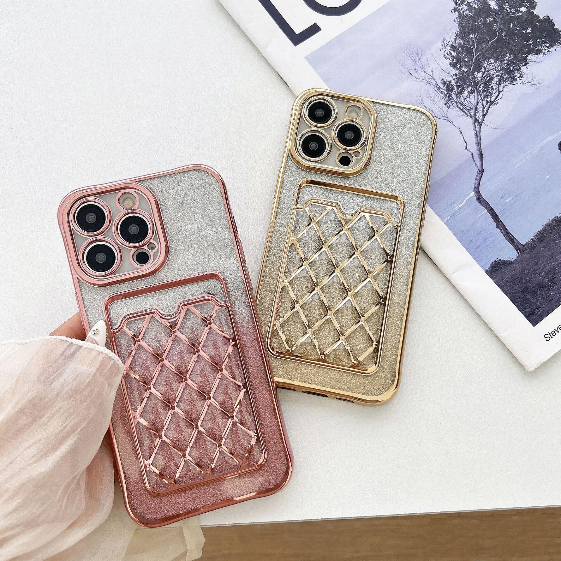 闪粉卡包适用于iPhone15/