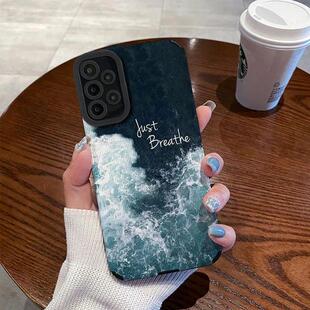 A51个性 A23拼 S23 A22 A13 note20ultra撞色A15 A52 A53 S20FE手机壳A54 S24 适用于潮流适用于三星S25ultra