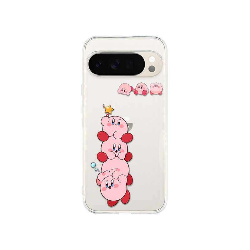 超级玛丽适用于谷歌Pixel10proXL/9proXL透明手机壳GooglePixel 10A/9A卡比8pro卡通7Pro/8A马里奥6A软壳9pro