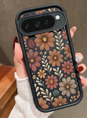 雏菊花束适用于谷歌Pixel10proXL/10pro手机壳9proXL花朵Google Pixel8pro保护套7pro软壳7A/8A/10可爱10pro