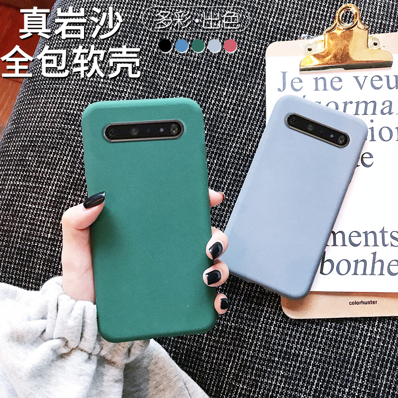 适用LG V60手机壳LGV60软硅胶V60保护套lgv60磨砂防摔全包边lgV60散热透气夏天v6O创意时尚男女LG V6O外壳
