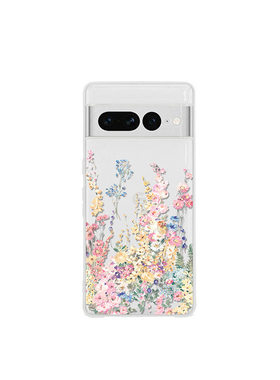 繁花唯美适用于谷歌pixel10proXL/9pro透明手机壳Google Pixel 7A/9A小花9pro XL彩绘7Pro/8A野花6A软壳8pro