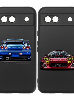 适用于跑车适用于谷歌pixel10proXL/9pro彩绘手机壳Google Pixel9A/8A软壳8pro汽车Pixel7pro赛车Pixel7/8精