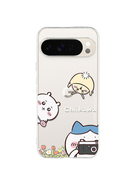 适用于吉伊卡哇适用于谷歌pixel10proXL/9pro透明手机壳Google Pixel 10A/9A卡通9proXL彩绘7Pro/8A可爱6A软