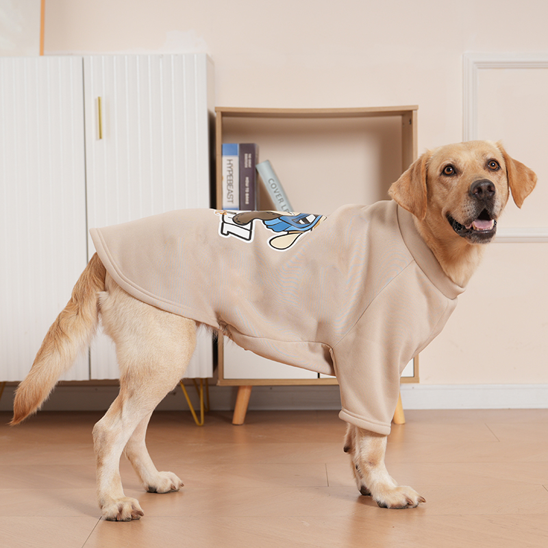 大狗狗衣服拉布拉多金毛阿拉斯加边牧柴犬中型犬大型犬加绒秋冬装
