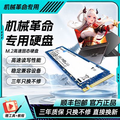 机械革命专用笔记本m2固态硬盘1t