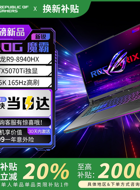 【电脑以旧换新补贴】ROG魔霸新锐2025款魔霸9笔记本电脑游戏本