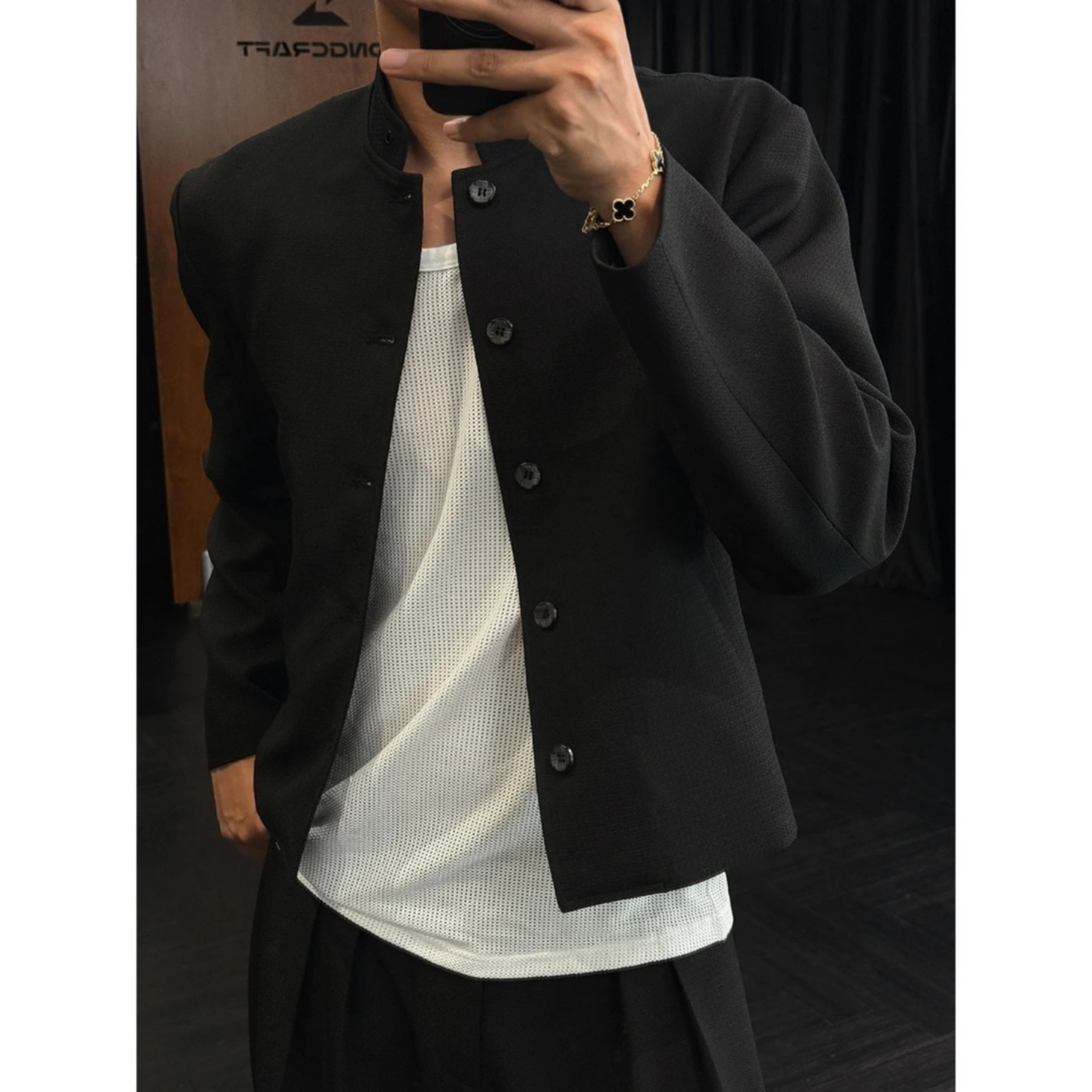 新中式男士秋季高级感夹克外套潮