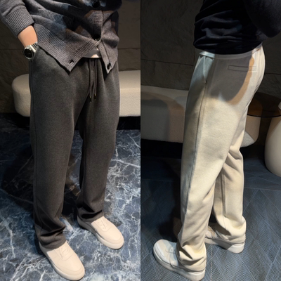 早秋季云柔感男士加厚长裤