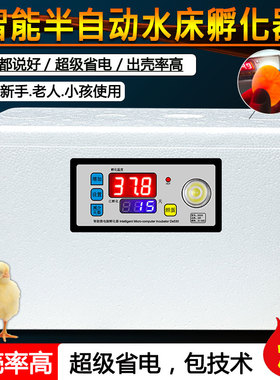 孵化器孵化机智能小型水床孵蛋器迷你家用型芦丁小鸡鸭鹅鸟孵化箱