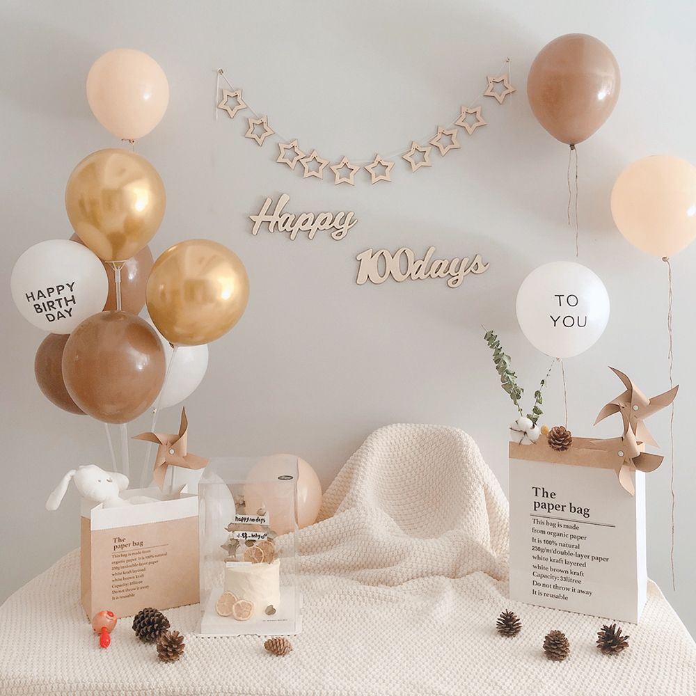 森系布置百日照ins风拍照道具