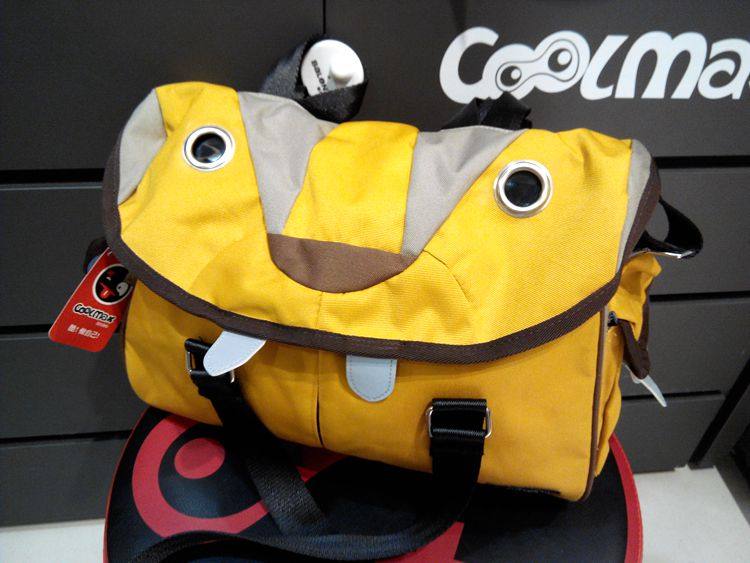 COOLMAX潮流指标包包手提手挽包电脑IPAD包斜跨书包SHOPPING老虎