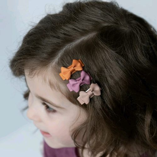 加拿大蝴蝶结婴儿发夹防滑环保