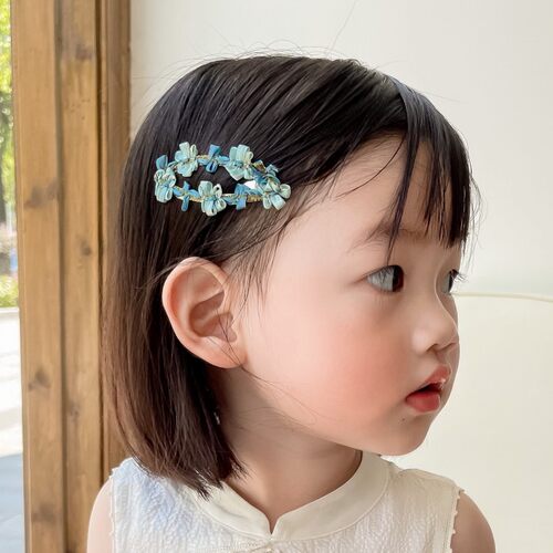 宝宝小仙女花仙子丝带小花发夹