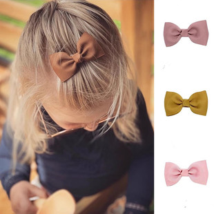 staer宝宝手工单层蝴蝶结气质款 不含镍环保婴儿发饰 现货bow