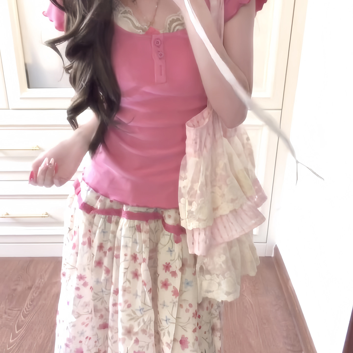 独特设计感漂亮套装女夏