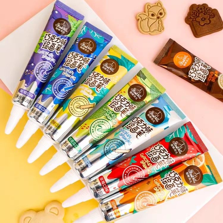 仙妮贝儿巧克力味笔烘焙可食用甜品酱画笔蛋糕裱花烘焙装饰挤酱笔,粮油调味/速食/干货/烘焙,其它原料,淘宝优惠券,粉丝福利购,淘宝优惠卷