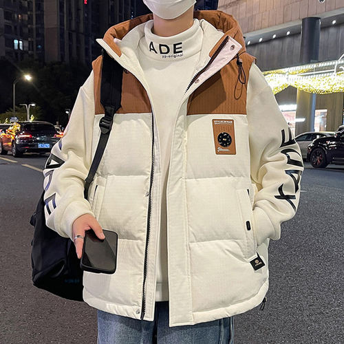 男士羽绒棉马甲秋冬季加厚保暖无袖棉衣外套男生潮牌休闲宽松坎肩