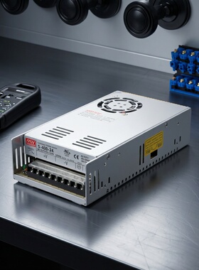 明伟400W工控开关电源S-400-24V16.6A 12V33A15V26.5A5V80A36V27V