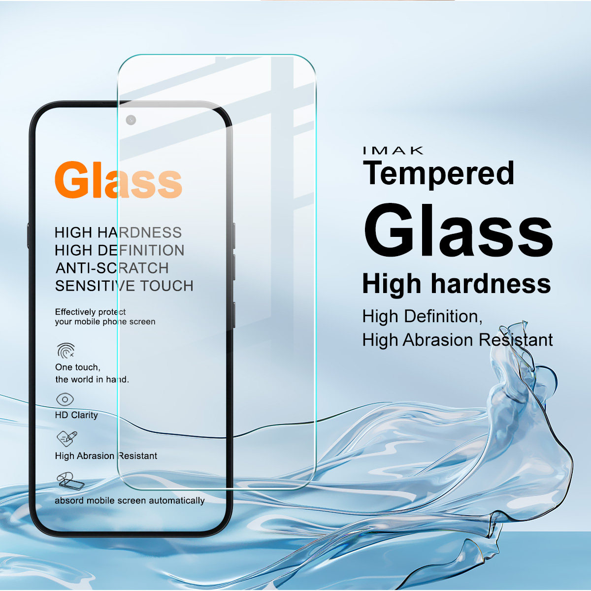 imak适用于Nothing phone4a Pro 5G全屏钢化玻璃膜手机保护膜防摔耐磨屏幕高清防偷窥全屏保护贴膜图片