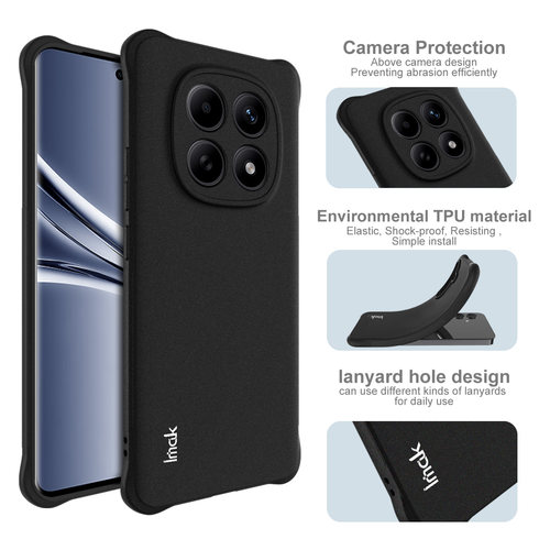 imak适用于红米Note15 5G/4G海外版国内版POCO M8 5G全包防摔软套透明四角气囊版磨砂壳手机壳保护套保护外套