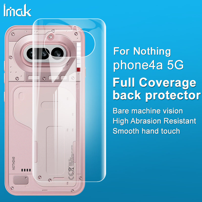imak适用于Nothing phone4a Pro 5G水凝膜前膜背面膜全屏钢化玻璃膜手机保护膜防摔屏幕高清防偷窥全屏贴膜图片