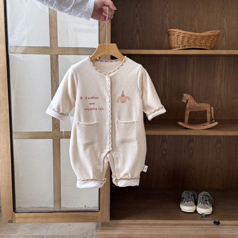 婴幼儿春季新款连体衣男女宝宝长袖洋气连身哈衣宝宝长袖外出爬服,女装/女士精品,连体衣/裤,淘宝优惠券,粉丝福利购,淘宝优惠卷