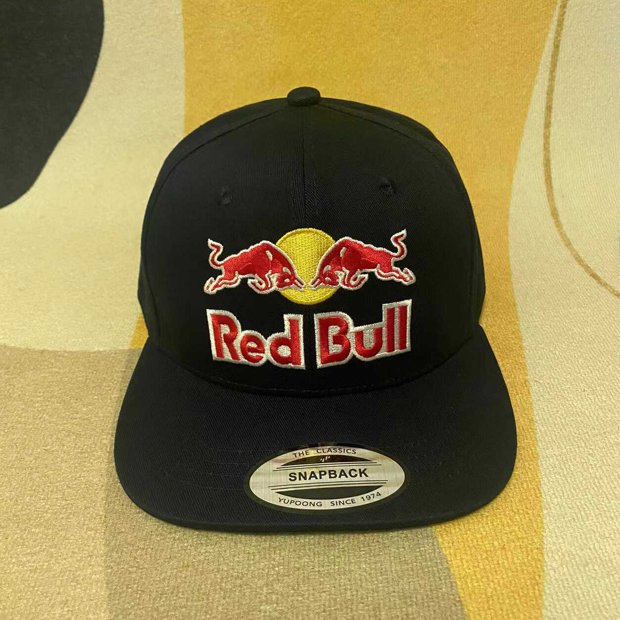 RedBull新款红牛车队棒球帽男女平沿嘻哈帽百搭刺绣运动街舞帽子