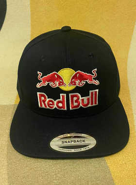 RedBull新款红牛车队棒球帽男女平沿嘻哈帽百搭刺绣运动街舞帽子