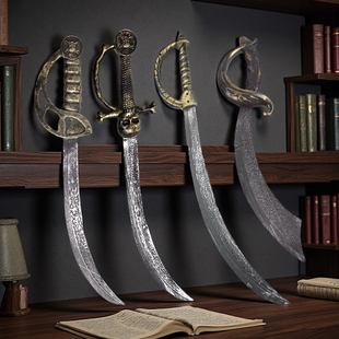 杰克船长加勒比海盗武器装备海盗刀剑道具儿童玩具仿真cos模型刀