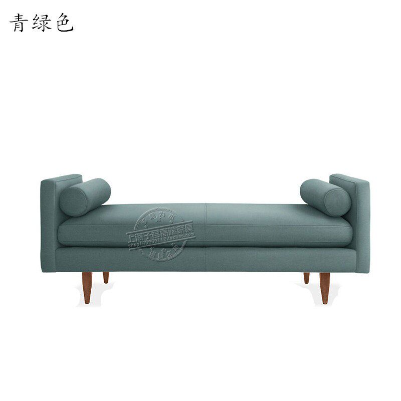 北欧布艺床尾凳卧室放衣凳现代简约高端轻奢沙发床凳入户换鞋长凳