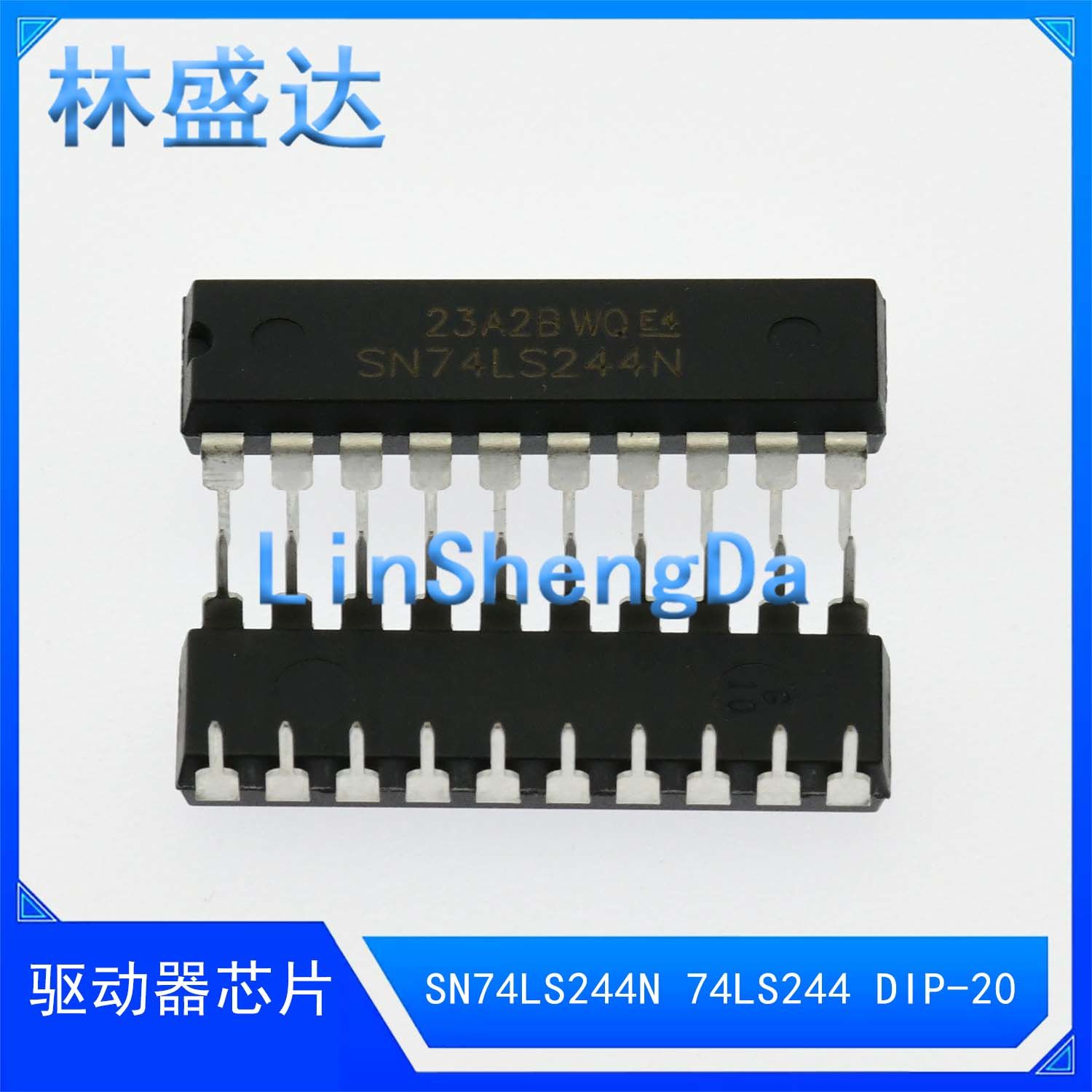 SN74LS244N   74LS244N 74LS244 DIP-20 缓冲器和线路驱动器LS244