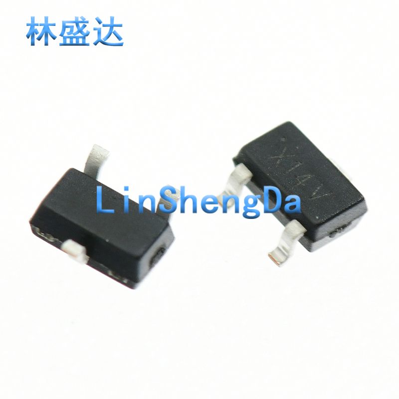丝印X14V AO3401 SOT-23  耐压30V电流4.2A大芯片 P沟道贴片x14v