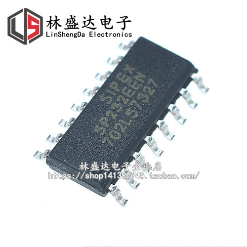 SP232EEN-L/TR 工业级 SOP-16 芯片 RS232 收发器 代替MAX232ESE