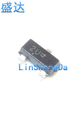 MMBTA63LT1G SOT23 丝印 2U PNP达林顿晶体管 MMBTA63