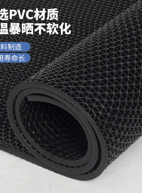 脚垫自由裁剪橡胶货车电三轮车垫子汽车自己黑色防滑厨房厕所浴室