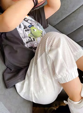 薄款防蚊裤32876宝裤CZ洋气小童新款-hhj时尚2024宝夏季男女