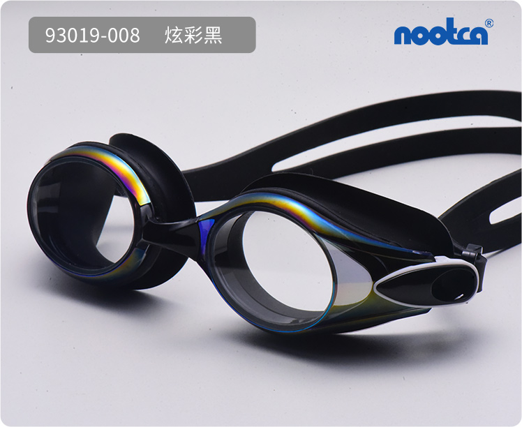 钢化玻璃泳镜成人儿童通用款高清防雾防水游泳眼镜休闲时尚泳镜