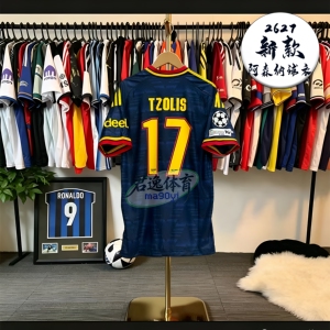欧冠2627阿仙奴森纳主客球衣哲凯赖什萨卡赖斯艾泽哈弗茨球服定制