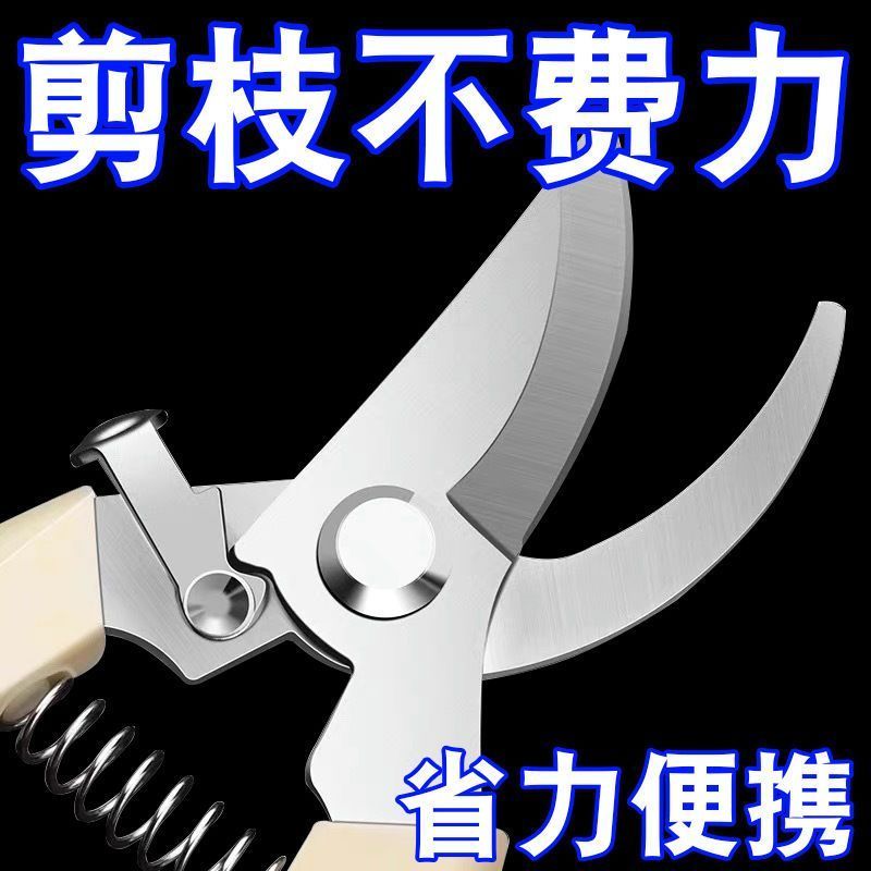 德国进口钢粗枝剪省力修枝剪刀园艺修花木果树嫁接园林剪工具