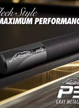 【全新正品】美洲豹P3R哑光金色绿色限量款全新正品中式八球球杆