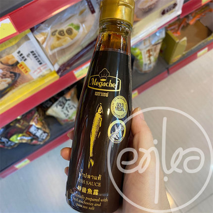 香港代购泰国进口 MegaChef主厨牌瓶装特级鲜鱼露蚝油调味料200ml