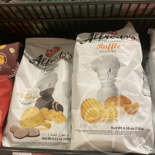 香港代购 意大利进口 AMICA Chips 胡椒青柠黑松露波浪薯片 100g