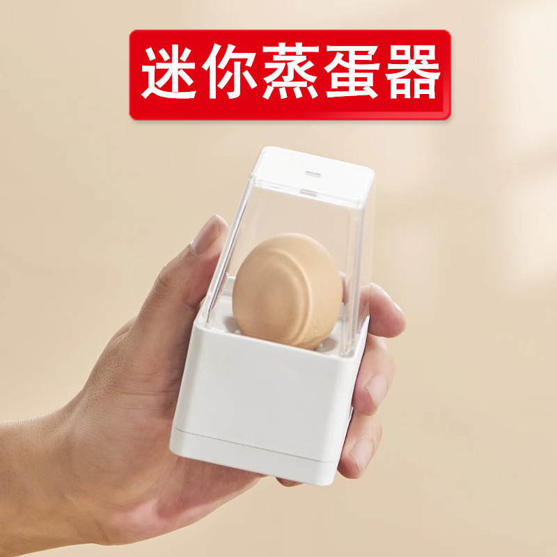 小型煮蛋器2024新款自动断电宿舍一人多功能蒸早餐家用热鸡蛋神器