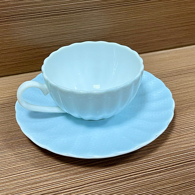 sixth kiln淡雅骨瓷高档欧式咖啡杯碟套装红茶牛奶杯送礼包邮