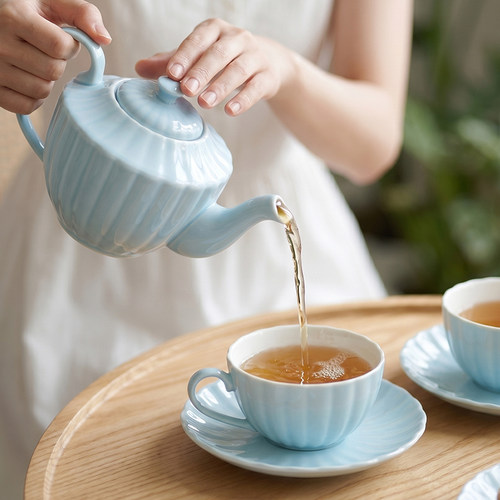 英式骨瓷咖啡杯碟套装
