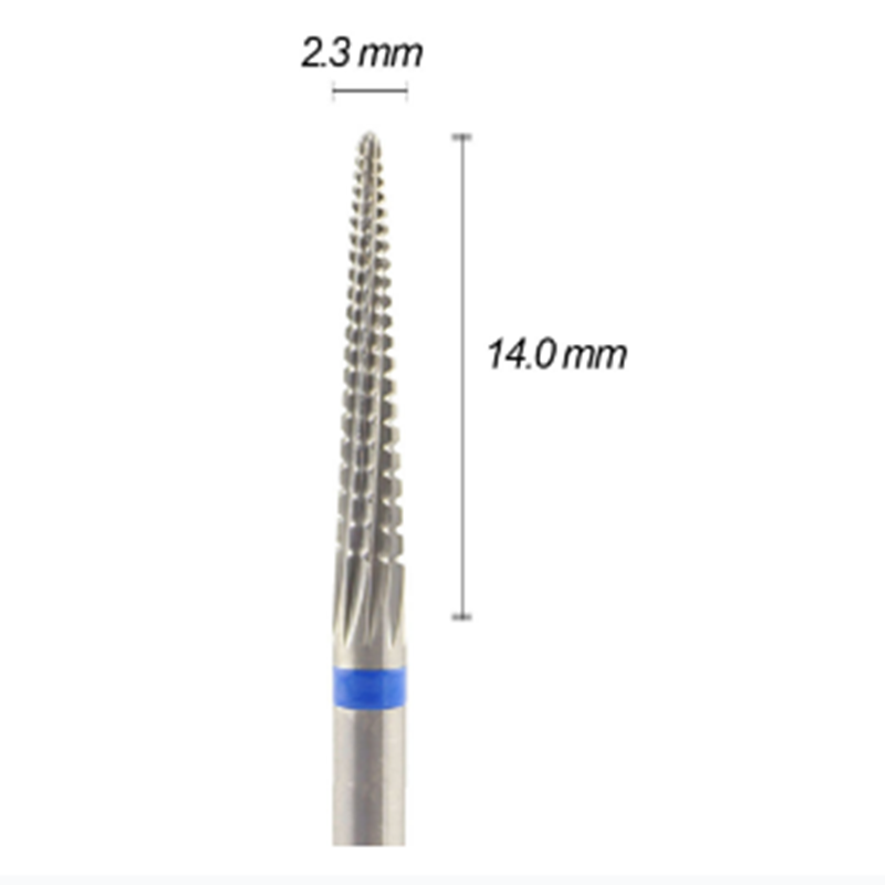 进口直刃螺旋齿-HP低速钨钢磨头牙科口腔材料（1201.023）