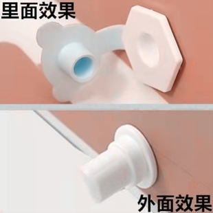 浴桶排水塞子侧面泡澡桶下水塞浴盆洗澡盆配件通用水堵头底部接头